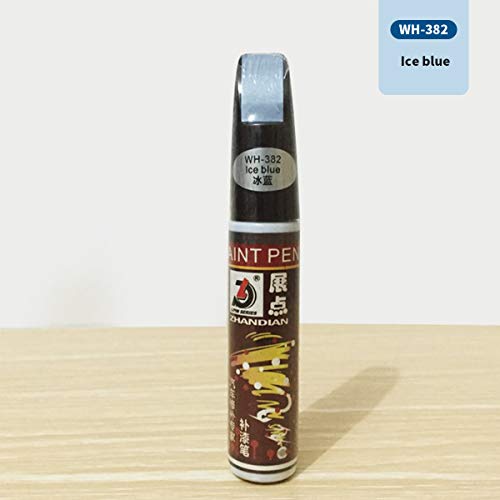 Fill Paint Pen Car Scratch Repair Black Touch Up Paint Special-purpose Paint Touch-up Pen Multi-color Optional for Various Cars (ice blue) - color: ice blue
