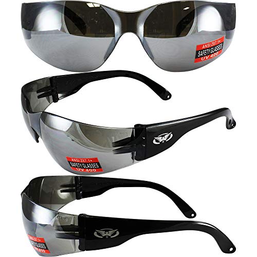 Rider Safety Glasses - color: Flash Mirror
