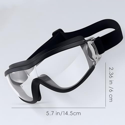 Children's Safety Glasses for sports,Goggles Childrens Windproof Eyes Protective UV - color: Black