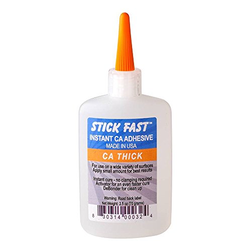 Rockler Cyanoacrylate Quick-Set Thick Adhesive, 2 oz Bottle