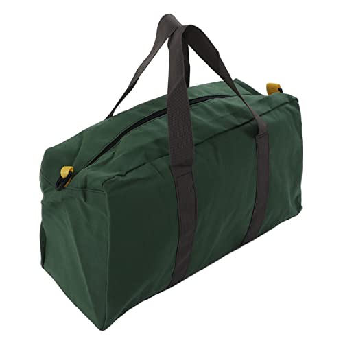 Heavy Duty Tool Bag - Large Capacity Tool with Wide Mouth Carpentry, Electrician, 1 Pack