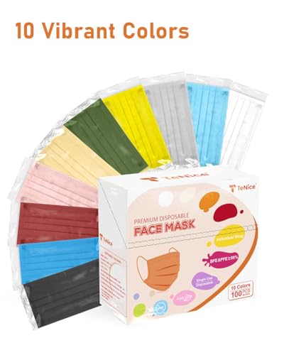 Face Masks Disposable 100 Pack, 4 Ply ASTM Level 3 Medical Grade, Breathable for Adult Outdoor Protection, Individually Wrapped for Home, School & Office, Kinetic Graphite - color: Kinetic Graphite