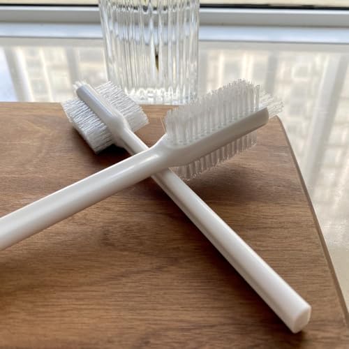 ZYAMY 10PCS Juicer Cleaning Brushes 17.5cm/6.9in Long Double Sided Brushes for Bottles Glassware Multi Purpose for Cleaning Appliances Tile Grout Window Tracks and Sinks