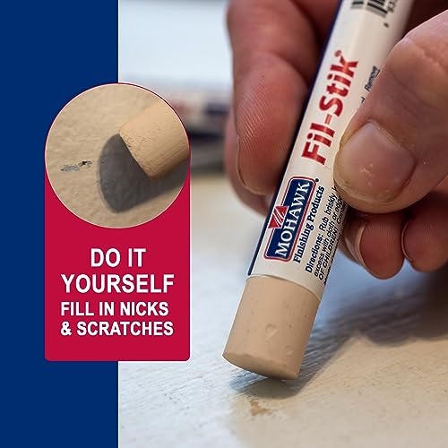 Mohawk Fil-Stik, Wax Putty Stick for Wood Repair, Champagne, M231-9862, 1 Count - color: Champagne