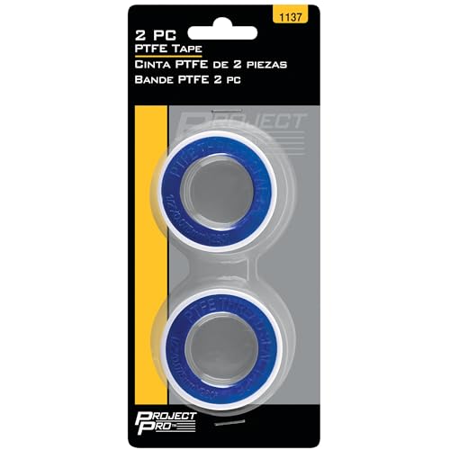 Performance Tool 1137 Thread Seal Tape for Plumbing & Electrical Use - Seals Metal and Plastic Threads, 1/2 x 0.075mm x 260-Inches - size: Ptfe Tape