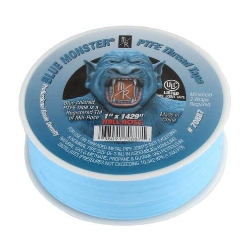 Blue Monster-70887 1" PTFE Thread Seal Tape (4)