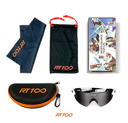 RIDE YOUR WAY Professional wrap around Frameless Cycling Sunglasses for Men and Women - color: Q588k-sw-fm