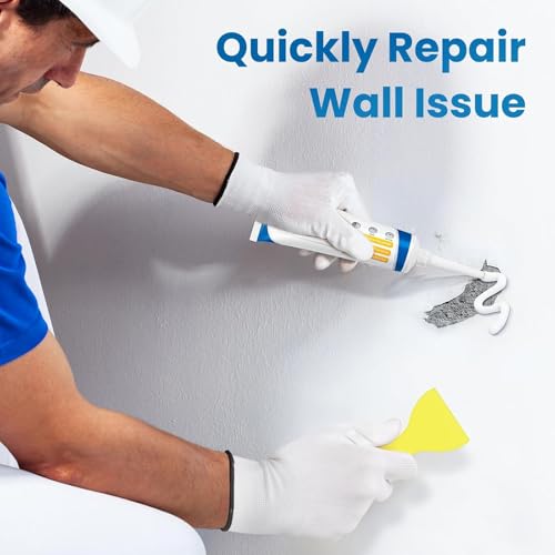 3 Pack Drywall Patch Repair Kit, Wall Mending Agent for Holes & Cracks, Drywall Patch Repair Kit with Spackle Paste, Wall Repair Paste for Nail Holes, Dents & Small Damage