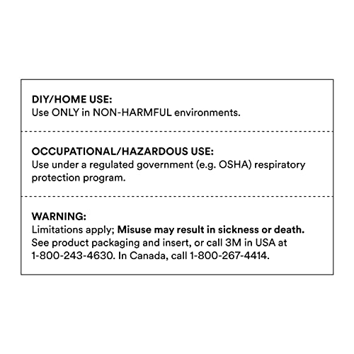 3M N95 Respirator 8511, 5 Pack, NIOSH-APPROVED N95, Features 3M COOL FLOW Exhalation Valve, Relief From Dusts & Certain Particles During Sanding, Pollen, Mold Spores, Dust Particles (8511HB2-C-PS)