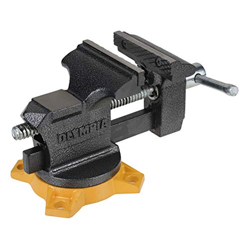 Olympia Tools 38-604 Bench Vise, Workshop Series, 4-Inch, gray - size: 4-inch