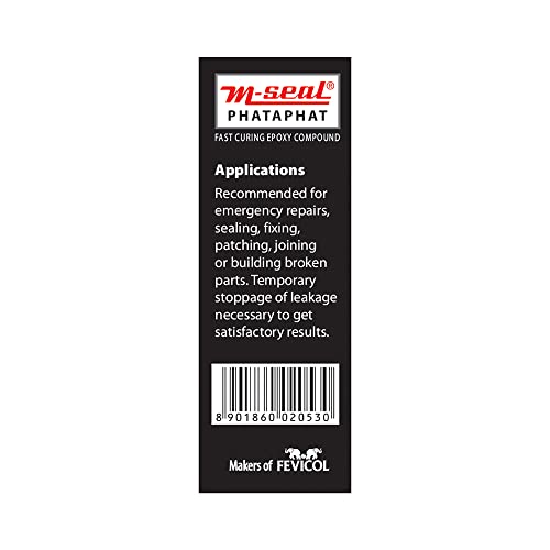 MSEAL Pidilite M-Seal PHATAPHAT Fast Curing EPOXY Compound 4 x 25g