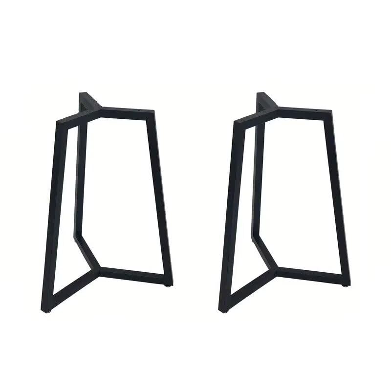 Metal Round Table Legs 28 Inch Metal Coffee Table Legs for Table,Furniture Leg, Set of 2,Black - color: 28" Table Legs 4, size: 28" X 18.5"