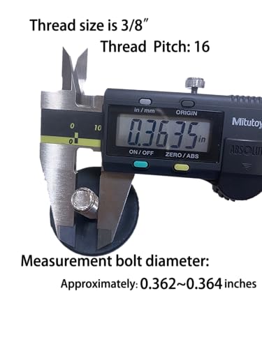 1.5" Base Furniture Levelers,#304 Stainless Steel 3/8"-16 Bolt with Screw-in nut-Pack of 4 | Heavy Duty Adjusting Foot| 1" Adjustable Furniture Legs for Table,Furniture Legs. Low Profile - size: 3/8"-16 bolt,Pack of 4