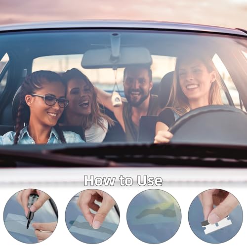 2PCS Crack fix Pro Kit Windshield Crack Repair Fluid Kit Windshield Repair Car Chips and Cracks Car Glass Repair Kits