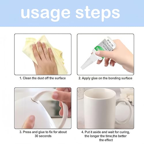 Magic Glue, Universal Super Glue Strong Bonding Magic Glues Multifunctional Magic Glues Oily Glue All Purpose Super Glues for Metal, Plastic, Wood, Ceramics (3 Pcs) - color: 3 Pcs