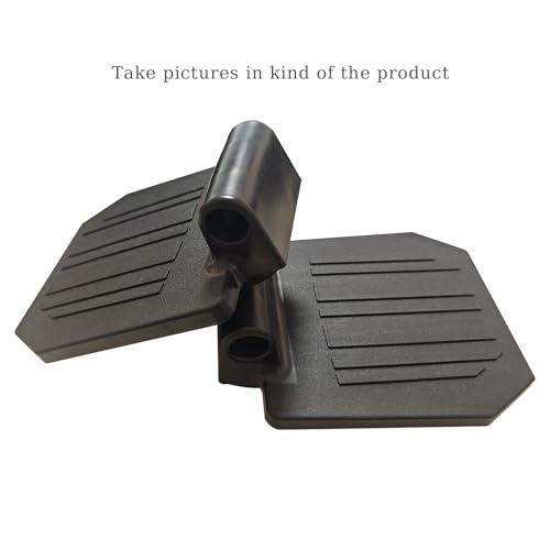 1 Pair of Universal Footplate for The Wheelchair, Transport Chair Footrest Elevating Leg Rests Replacement Parts for Standard Wheelchair Repair Parts