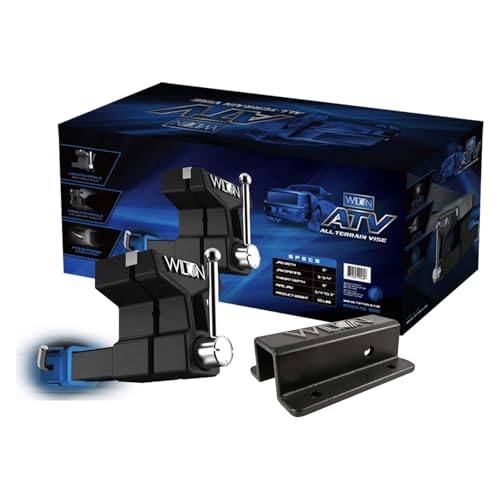 Wilton ATV All-Terrain Truck Hitch Vise, 6" Jaw Width, 5-3/4" Max Jaw Opening, 5" Throat (10010)