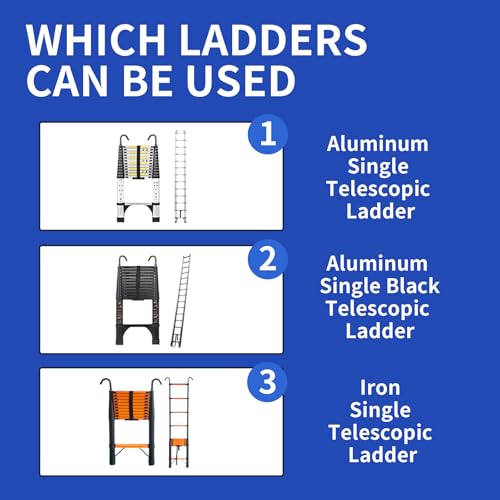 JADDUO Telescopic Ladder Hook - size: Hook