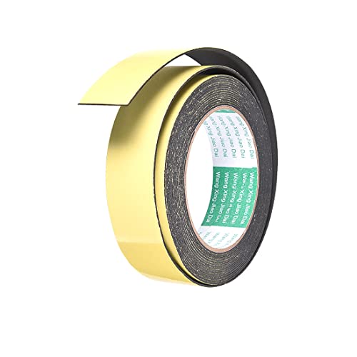 uxcell Sealing Foam Tape 30mm Wide 1mm Thick 5m/16.4ft Long, Self Adhesive Weather Strip for Window Door Insulation - size: 30mmx1mmx5m