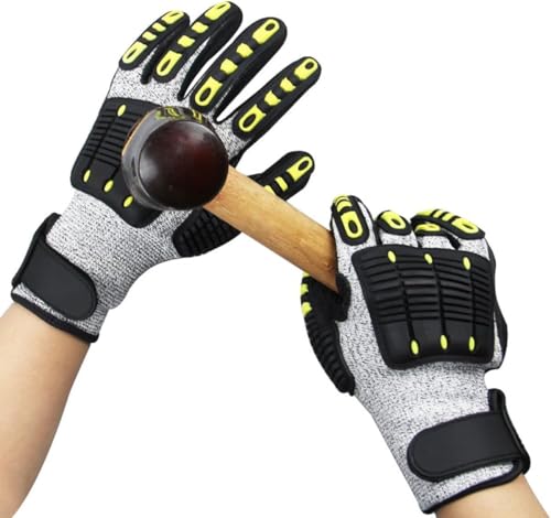 Lobster Gloves for Diving, Puncture and Cut Resistant Fishing Spearfishing Freediving Scuba Diving Gloves, Fully Coated Safety Work Glove for Men Women - size: XX-Large