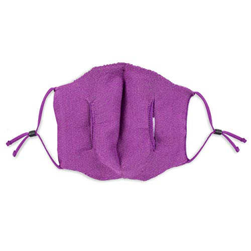 Wembley Adjustable and Washable Face Mask for Adults and Kids - color: Purple, size: 1 Count (Pack of 1)
