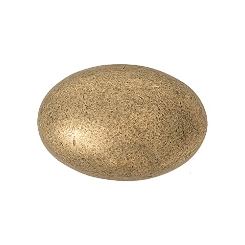 HARPOON Cabinet Hardware Knobs Round Furniture Mushroom Knob - 1.4 Inch 10 Pack Antique Brass - color: Antique Brass