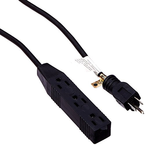 Hydrofarm BACDE12025 Extension Cord, 120v, 25-Feet - size: 25'