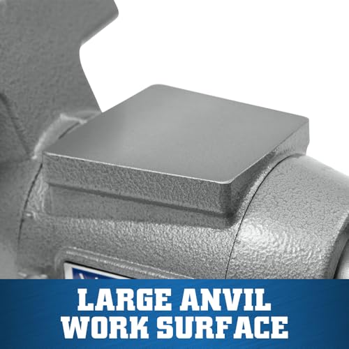 Wilton Multi-Purpose Bench Vise, 6-1/2" Jaw Width, 6-1/4" Jaw Opening, 3-1/4" Throat (Model 650P) - size: 6-1/2 in.