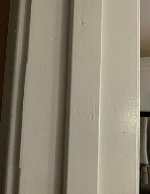 3.5 Inch Hinge Repair Plate Hinge Repair Kit Kitchen Cabinet Hinges Cabinet Door Hinge Door Hole Cover Plate Wooden Hinge Filler Plates, Hinge Blanks with Double Sided Tapes for Kitchen (5, 3.5inch)