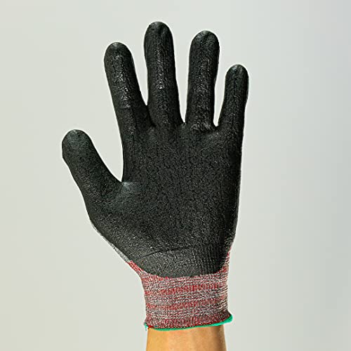 – NiTex P-200 Nylon Nitrile Gloves, Breathable Nitrile Foam Coated Utility Gloves for Insulated Grip, Grey, 3-Pair, Medium - color: Grey, size: 3 Pairs (Medium)