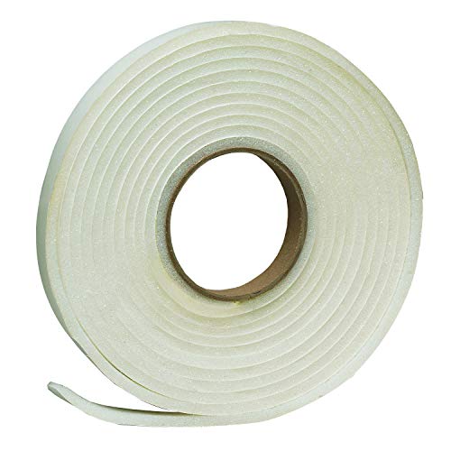 Frost King L342H Polyurethane Foam Tape 1/4-Inch, White - size: 3/4"w, 1/4"t (Pack of 1)