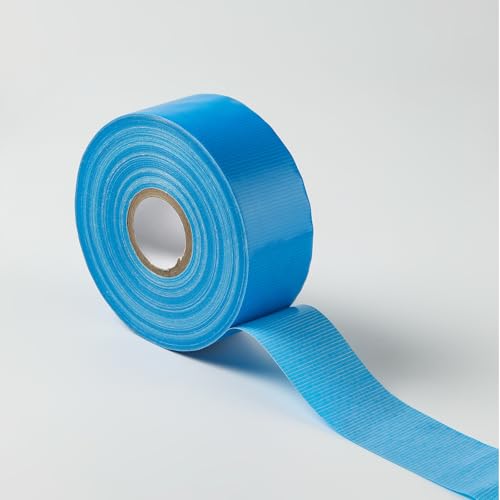 1.97" x 164‘ Seam Tape - Duct Tape Edge Tape Heavy Duty Multi-Purpose, Hand-Tearable, No Residue, Sky Blue, 1 Roll - color: Sky Blue, size: 1.97" x 164' 1Roll
