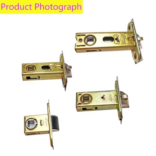 Qrity 1 PCS Tubular Latch 25mm Tubular Door Latch, Tubular Mortice Latch for Lever Door Handles Internal Door Handles - size: 25 mm