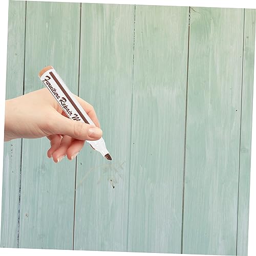 LALAFINA Stain Marker for Wood Floors 12pcs Furniture Touch up Pen Set Scratch Repair Kit