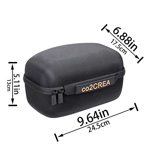 co2CREA Hard Travel Case Replacement for 3M Reusable Face Piece - style: Case for 3m Paint Projector Medium Face Piece