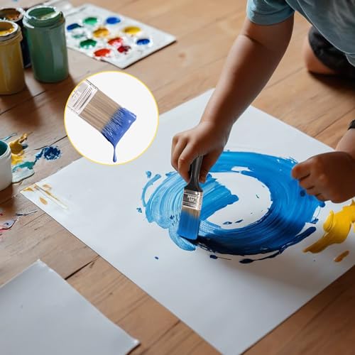 30 Pack 1.5 Inch Paint Brushes - A Professional Range of Wall Paint Brushes, Deck Paint Brush, and Chip Brushes - Perfect DIY Painting Tools for Your Home or Business KUKLIPJIM - size: 30 Pack 1.5 Inch