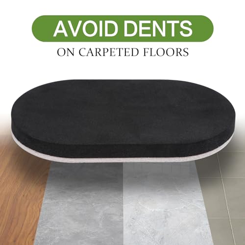 Furniture Sliders for Hardwood Floors, 8pcs 3 1/2" x 6" Heavy Furniture Sliders, Thicken Furniture Moving Pads Sliders to Protect Floors, Quickly and Easily Move Couches/Beds/Armoires