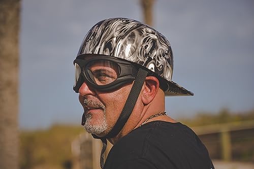 Global Vision Eyewear Big Ben Motorcycle Goggles Fit Over Most Glasses - color: Clear