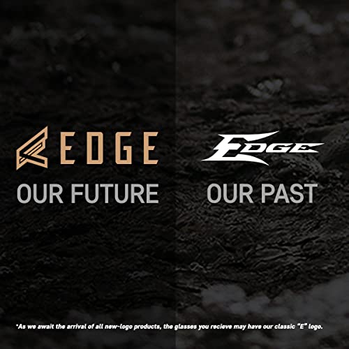 Edge TSM216 Dakura Polarized Wrap-Around Safety Glasses, Anti-Scratch, Non-Slip, UV 400, Military Grade, ANSI/ISEA & MCEPS Compliant, 5.04" Wide, Matte Black Frame / Smoke Lens - color: Smoke