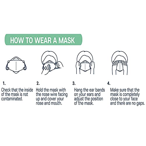 akgk KN95 Face Masks 50 Pack, 5-Ply Disposable Tangerine Face Mask Against PM 2.5 Smoke and Dust - color: Z-50 Pack-tangerine