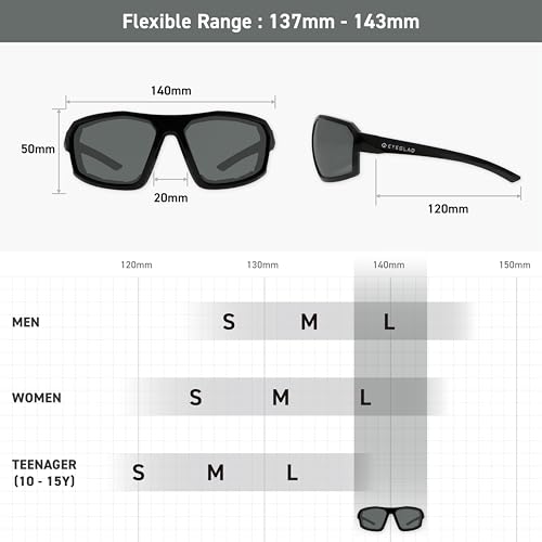 REV Z87+ Powersports Motorcycle Riding Goggles HD High Contrast UV400 Sports Wrap Sunglasses Safety Glasses - color: Phantom Grey