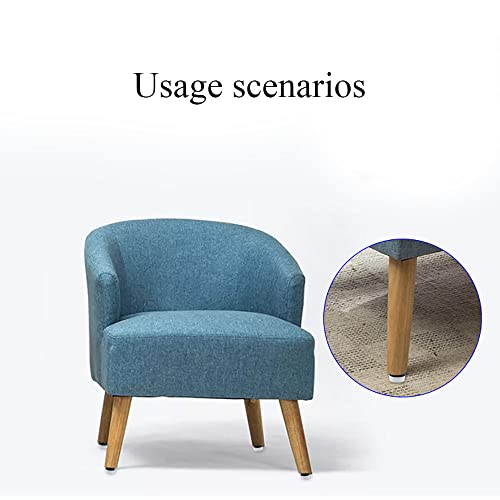 15pcs Nail on Furniture Glides 1.1 Inch (28mm) Diameter Double Thick Nylon White Chair Leg Floor Protectors Furniture Sliders Pads Table Foot Gliders for Hardwood Carpet and Tile Floors - size: 1.1 Inch (28mm)-White-15P