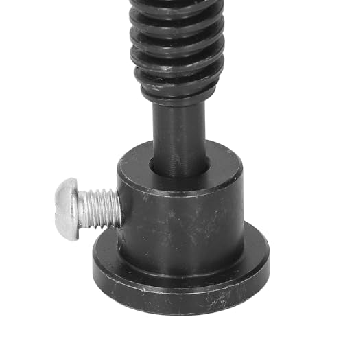 Workbench Vise Screw, T18 Self Locking Good Bearing Bench Screw with 100mm Handwheel, Heavy Duty DIY Vise Tool, Woodworking Machinery Press Clamp for Woodworking Projects (Black) - size: 220mm