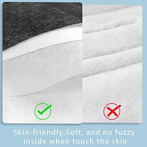Disposable Face Mask 4-Ply for Adult, Soft Face Masks, Breathable Safety Mask… - color: Black1