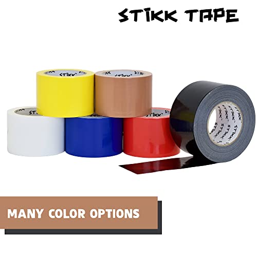 STIKK Duct Tape - Tan Duck Tape - 3 inch x 25 Yards - Heavy Duty Tape for Repairs, Household Projects - for Commercial HVAC and Construction - Effective Heavy Duty Waterproof Duct Tape - color: Tan