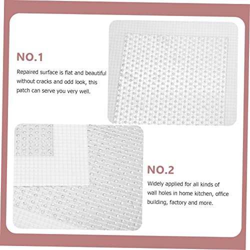 Homoyoyo 12pcs Use Drywall Repair Patches Wall Repair Pastes Self-Adhesive Drywall Patch Kits