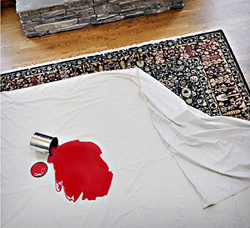 Trimaco Eliminator Butyl Drop Cloth, 4-feet x 15-feet (Pack of 2) - size: 60 Sq Ft (Pack of 2)