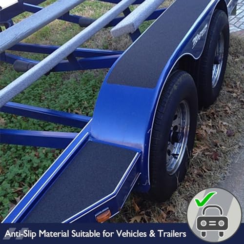 Heskins LLC Black Standard Anti Slip Tape Cut Piece 42''x42'' Sheet