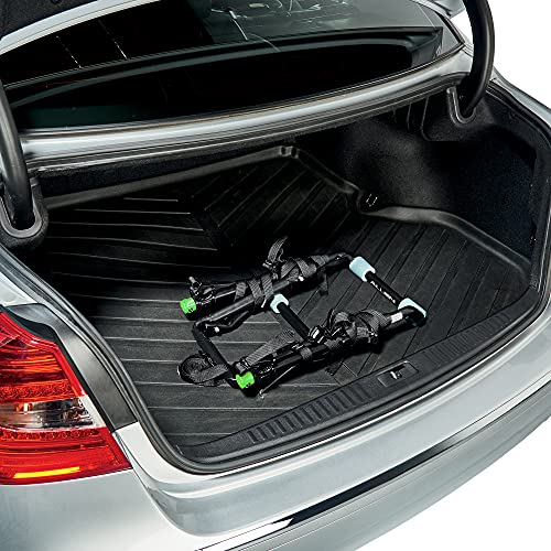 Allen Sports Deluxe 2-Bike Trunk Mount Rack, Model ZN102, Black - color: Green/ Black, size: 2-Bike, style: Bike Rack