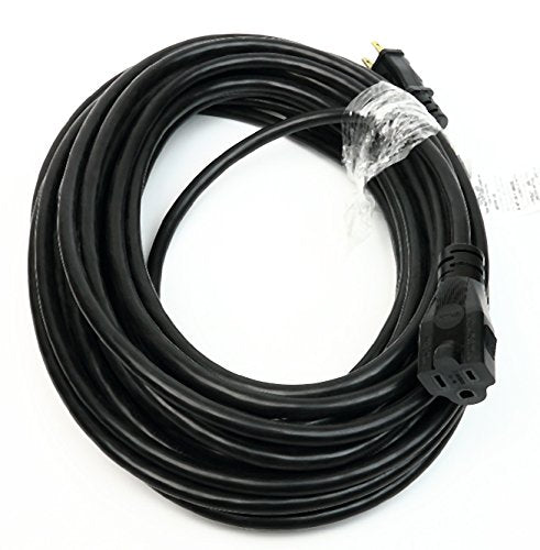 RiteAV - 50 Feet Power Extension Cord (Indoor & Outdoor Rated) - size: 50FT